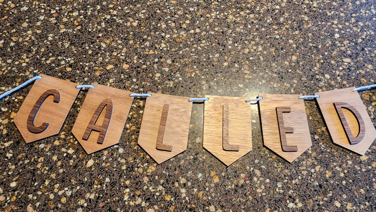 Called to Serve Wooden Banner