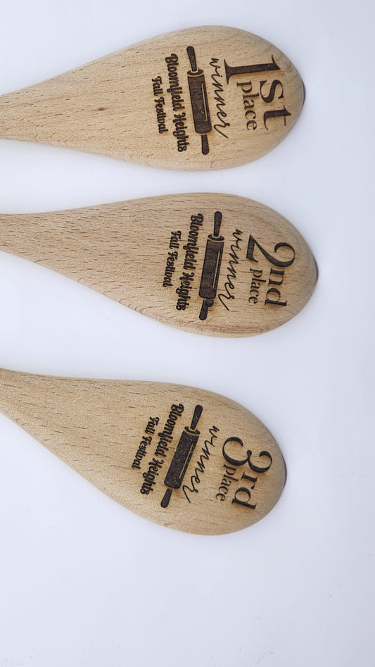 Engraved Wooden Spoon