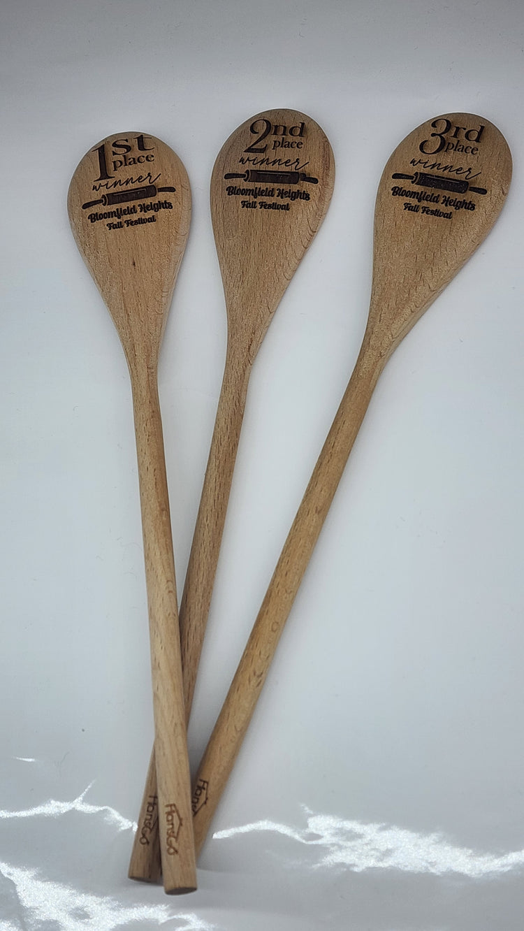 Engraved Wooden Spoon