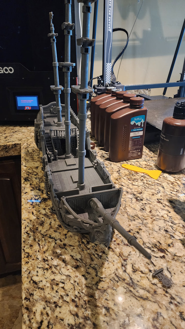 Pirate Ship 3D Print Large The Lady Harpy