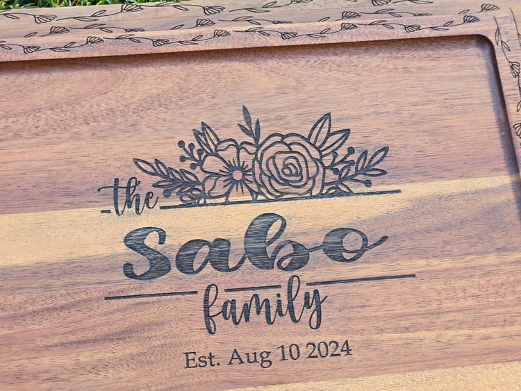 Custom 3 Piece Cutting Board