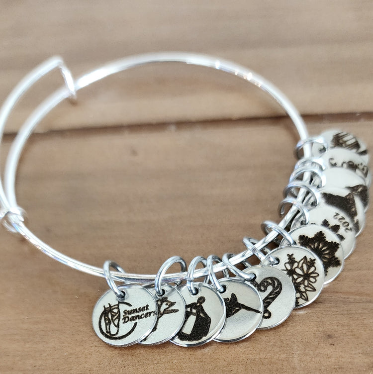 Sunset Dancers Charm Bracelet