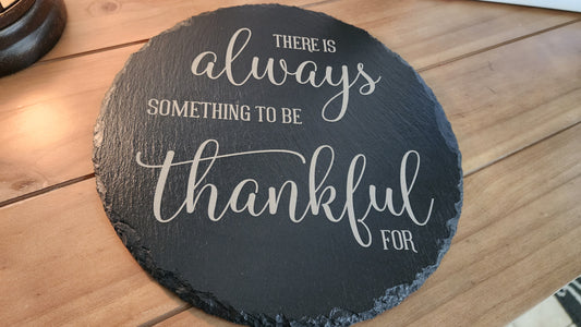 Thanksgiving Trivet - Slate