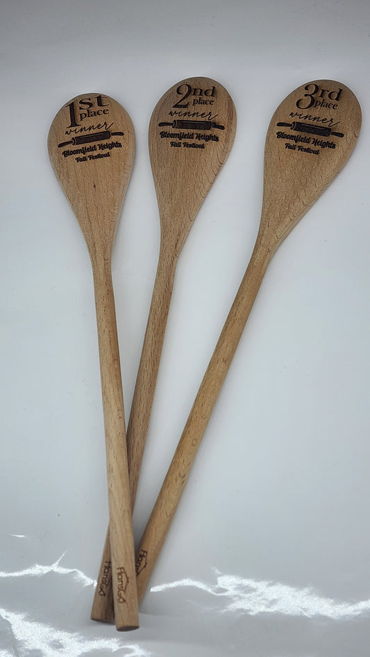 Engraved Wooden Spoon