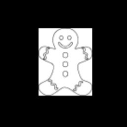 Gingerbread Group Dance Charm